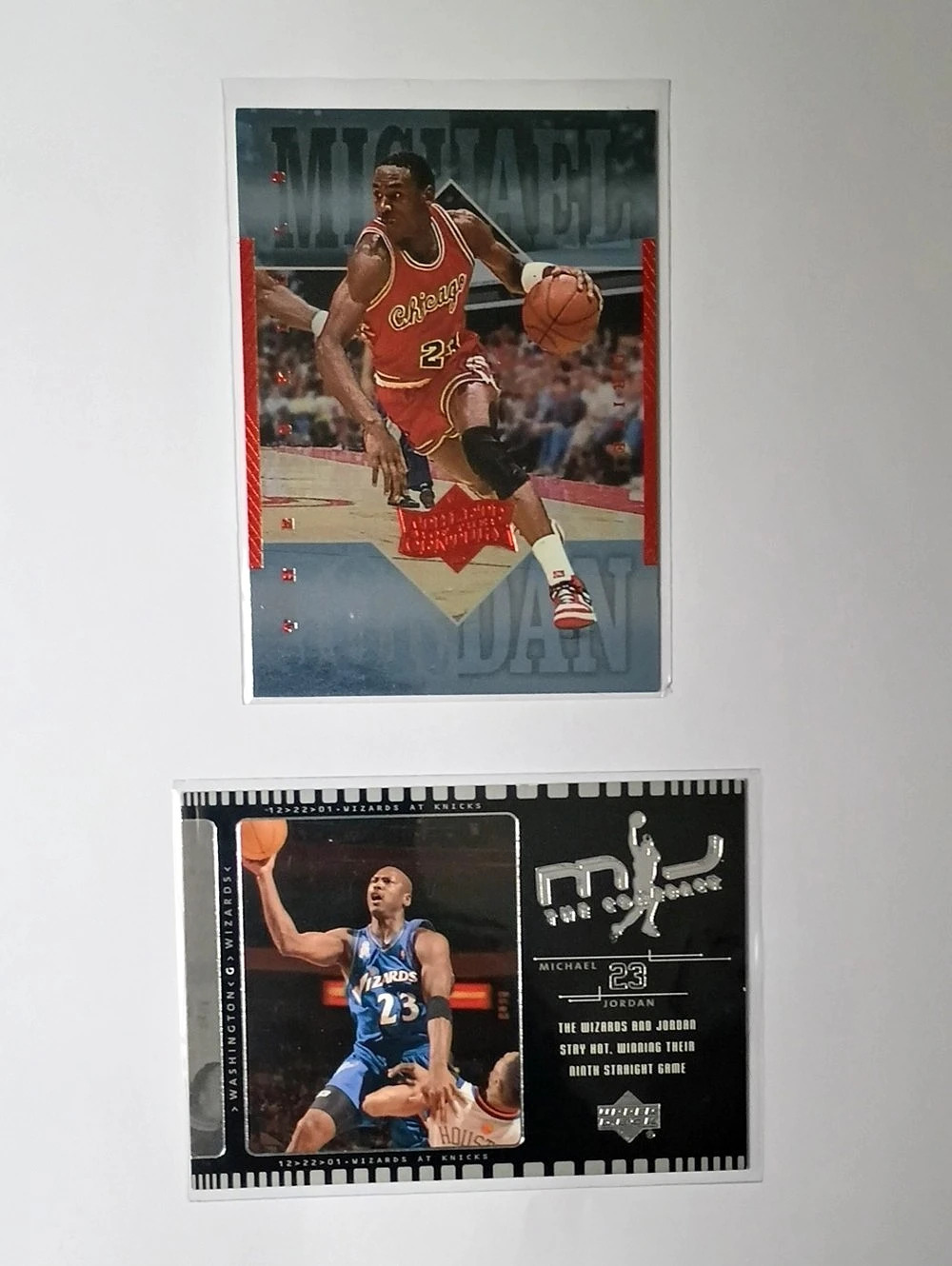 Upper Deck 2002-03 Upper Deck Michael Jordan MJ The Comeback #J2 Michael Jordan